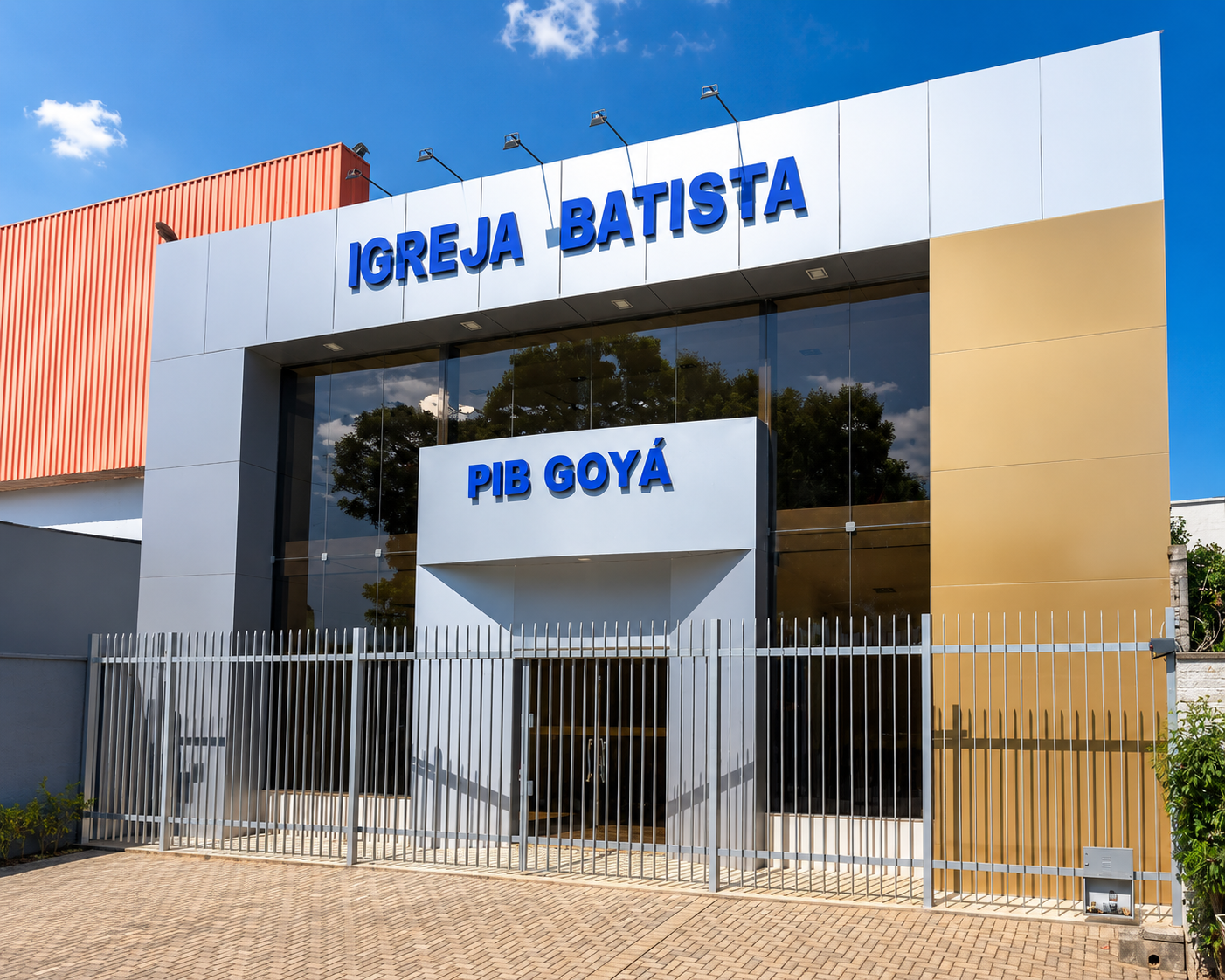 Fachada da PIB Goyá